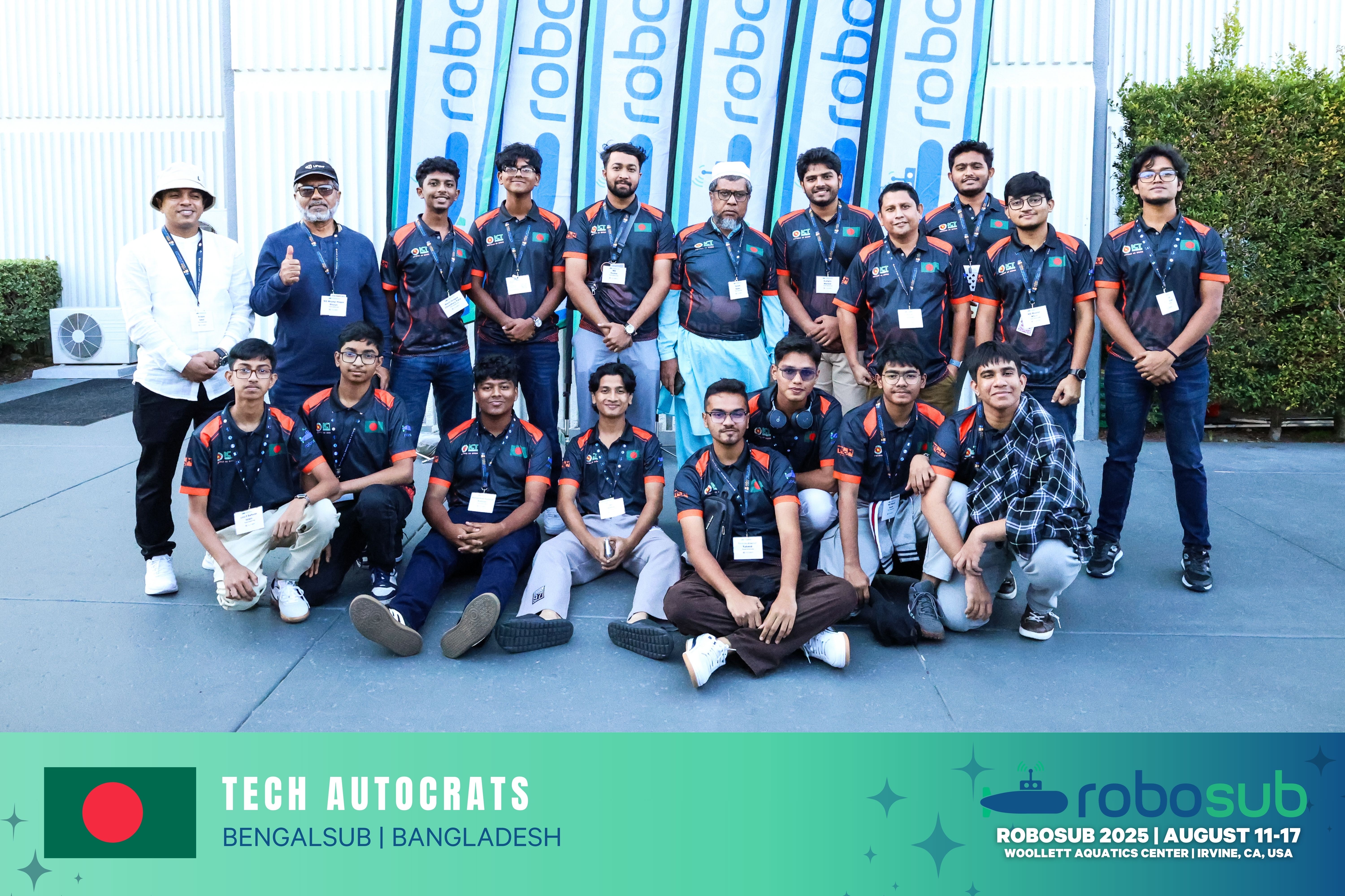 Special Reorganization – RoboSub 2025, California, Irvine